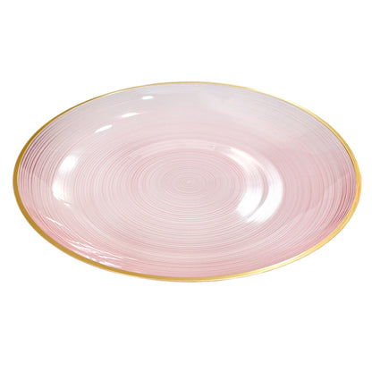 Platos Reutilizables Lillian / 32 Piezas / Rose-Gold