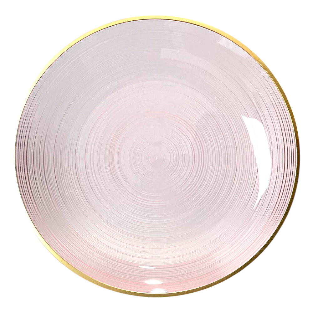 Platos Reutilizables Lillian / 32 Piezas / Rose-Gold