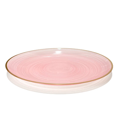 Platos Reutilizables Lillian / 32 Piezas / Rose-Gold