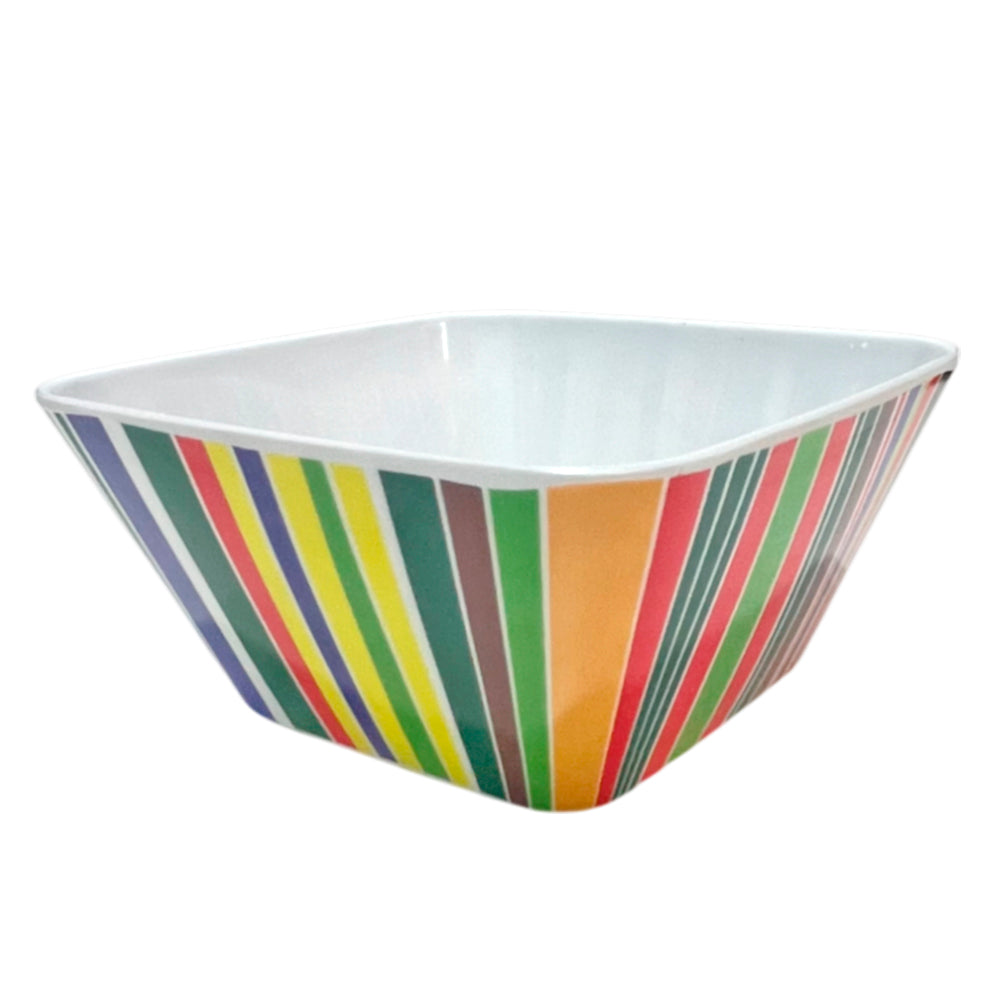 Bowl de Melamina 8" Four Seasons / Cuadrado / Multicolor