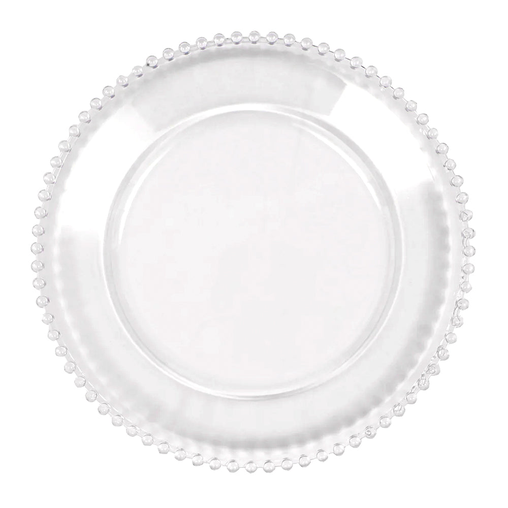 Plato Desechables 7.75" Lillian / 10 Piezas / Clear