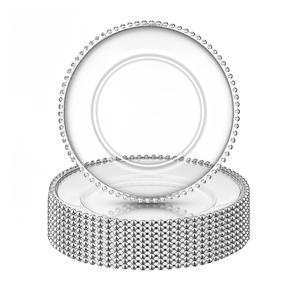 Plato Desechables 7.75" Lillian / 10 Piezas / Clear