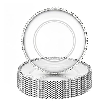 Plato Desechables 7.75" Lillian / 10 Piezas / Clear