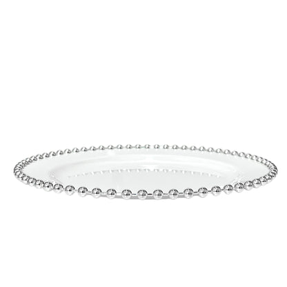 Platos Llanos Plástico 10.5" Lillian Reutilizables de 10 Piezas