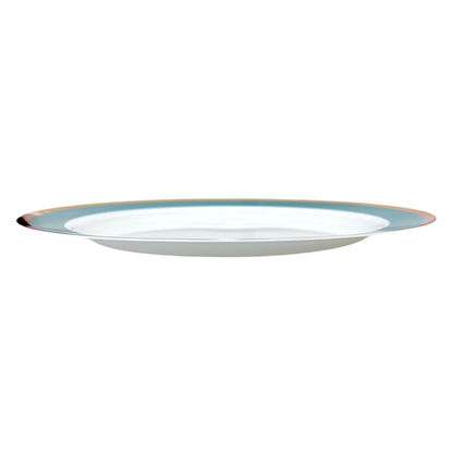 Platos Plástico de 10" Home Elegance / 10 Piezas / Celeste