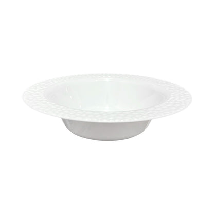 Bowl Plástico Lillian de 5 Onzas / Blanco