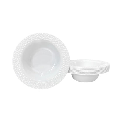 Bowl Plástico Lillian de 5 Onzas / Blanco