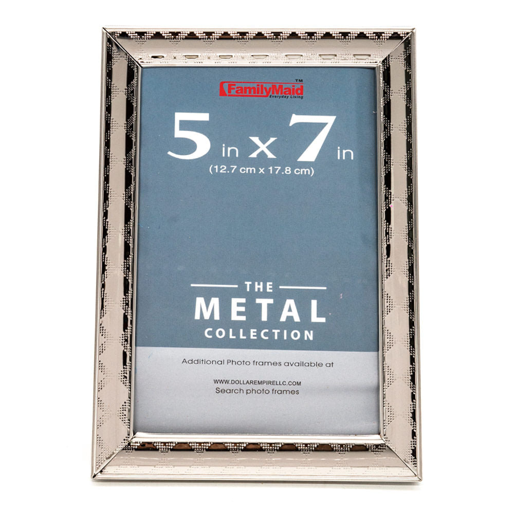 Portarretrato 5" x 7" Family Maid Marco Metal