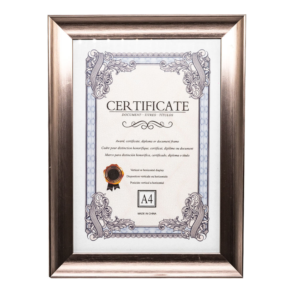 Portarretrato A4 Home Elegance Marco Plástico - Surtido