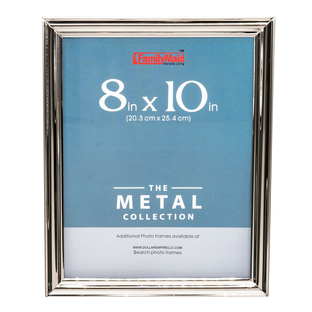 Portarretrato 8" x 10" Family Maid Marco de Metal