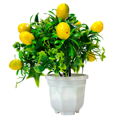 Pote Decorativo Home Elegance Con Frutas / 25Cm / Surtido