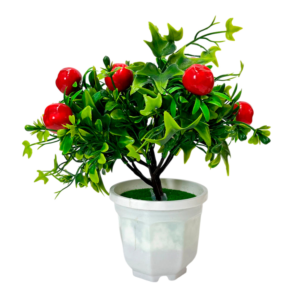 Pote Decorativo Home Elegance Con Frutas / 25Cm / Surtido