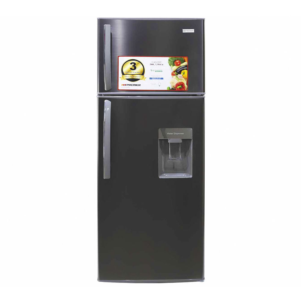 Nevera Premier Dispensador Silver Frost 7 Pies Cúbicos