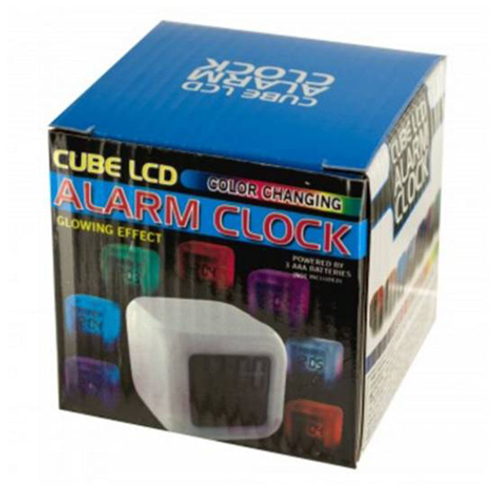 Despertador Digital que cambia de color LED