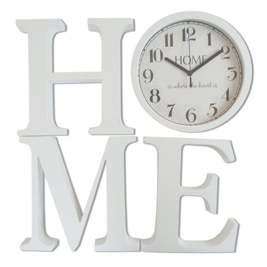 Reloj Decorativo Home Letras Grandes