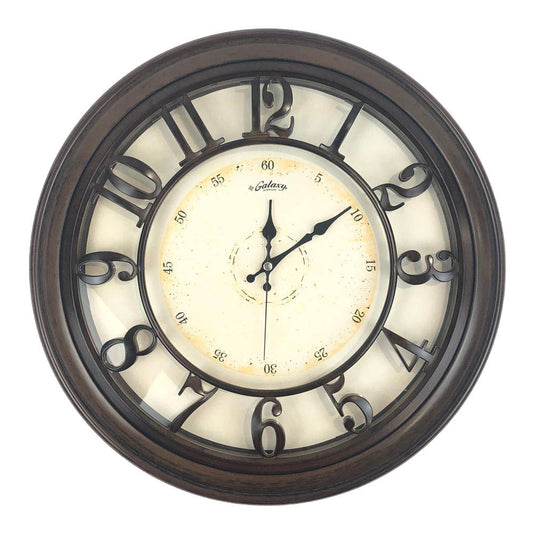 Reloj Decorativo Homestar de Pared - Chocolate oscuro