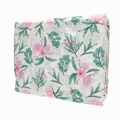 Sábana Full 4 Piezas Blanco Estampado - Spa Lush