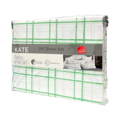 Sábana Estampada Twin / Home Elegance / 3 Piezas / Surtido