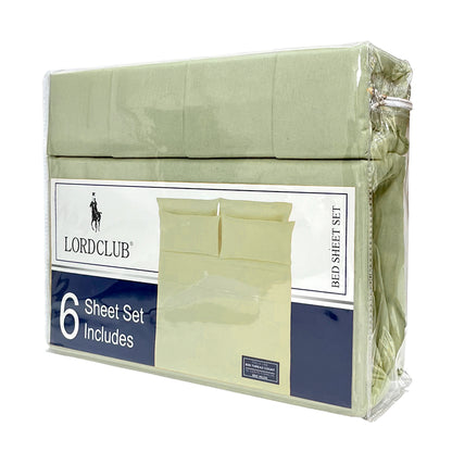 Sábana Full Lisa Lord Club / 6 Piezas / Sage