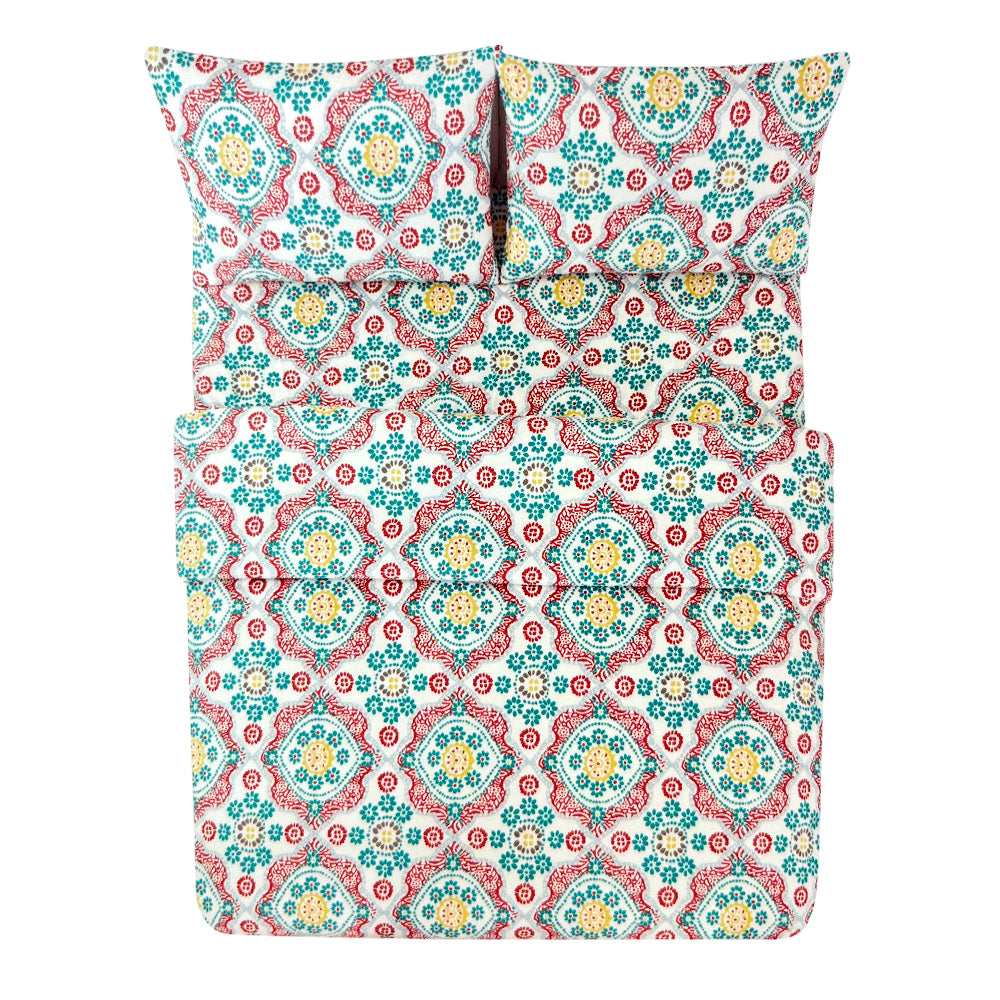 Sábana Full Estampada Lord Club 4 Piezas / Surtida