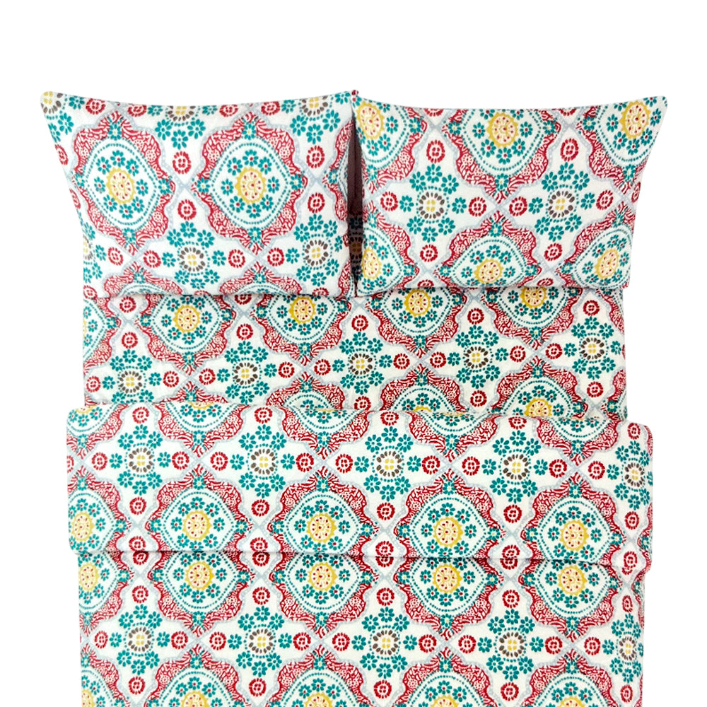 Sábana Queen Estampada Lord Club / 4 Piezas / Surtida