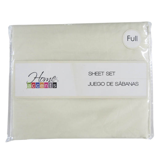 Sabana Home Accents Set de 4 Piezas - FULL