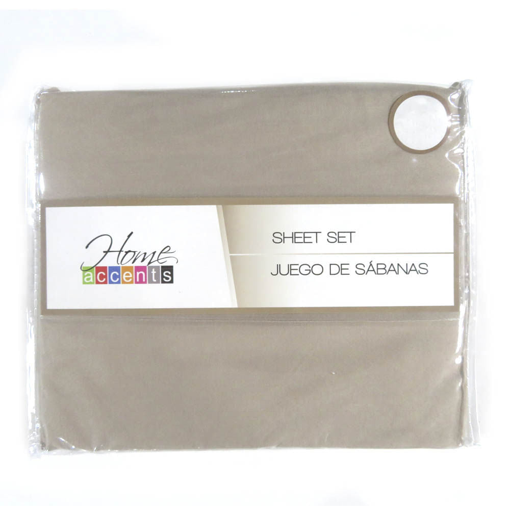 Sabana Home Accents Set de 4 Piezas - QUEEN