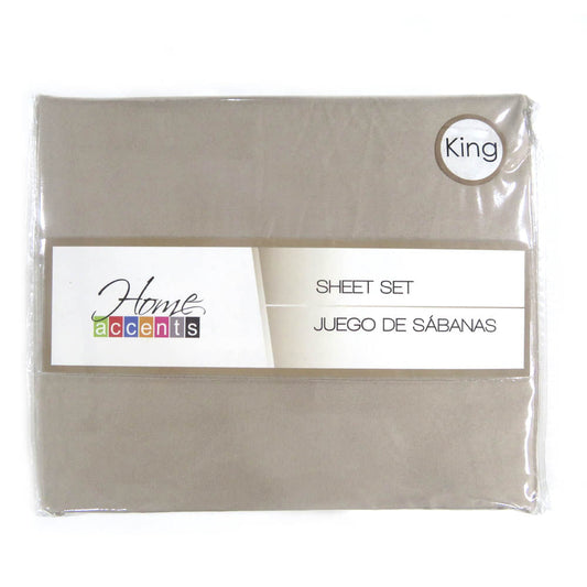 Sabana Home Accents Set de 4 Piezas - KING