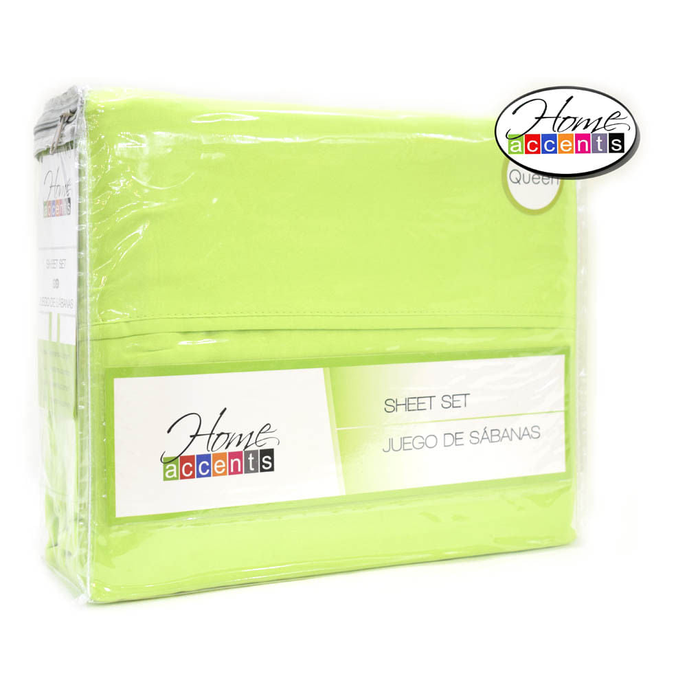 Sabana Home Accents Set de 4 Piezas - QUEEN