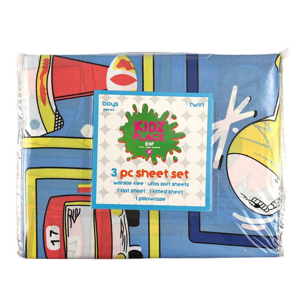 Sabana Estex Infantil Cars 3 piezas Multicolor - TWIN