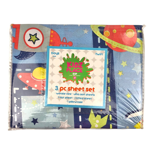 Sabana Estex Infantil Planes 3 piezas - Twin