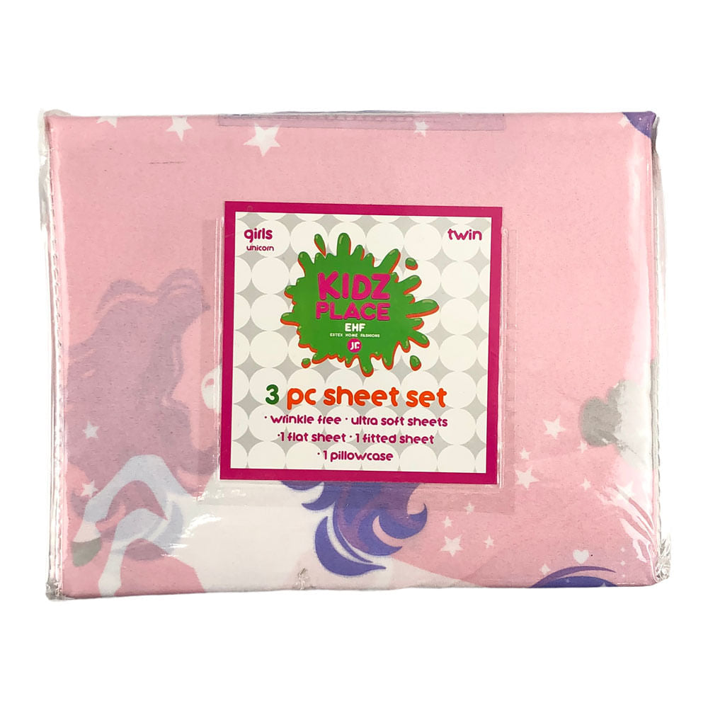 Sabana Estex Infantil Unicorn 4 piezas - FULL