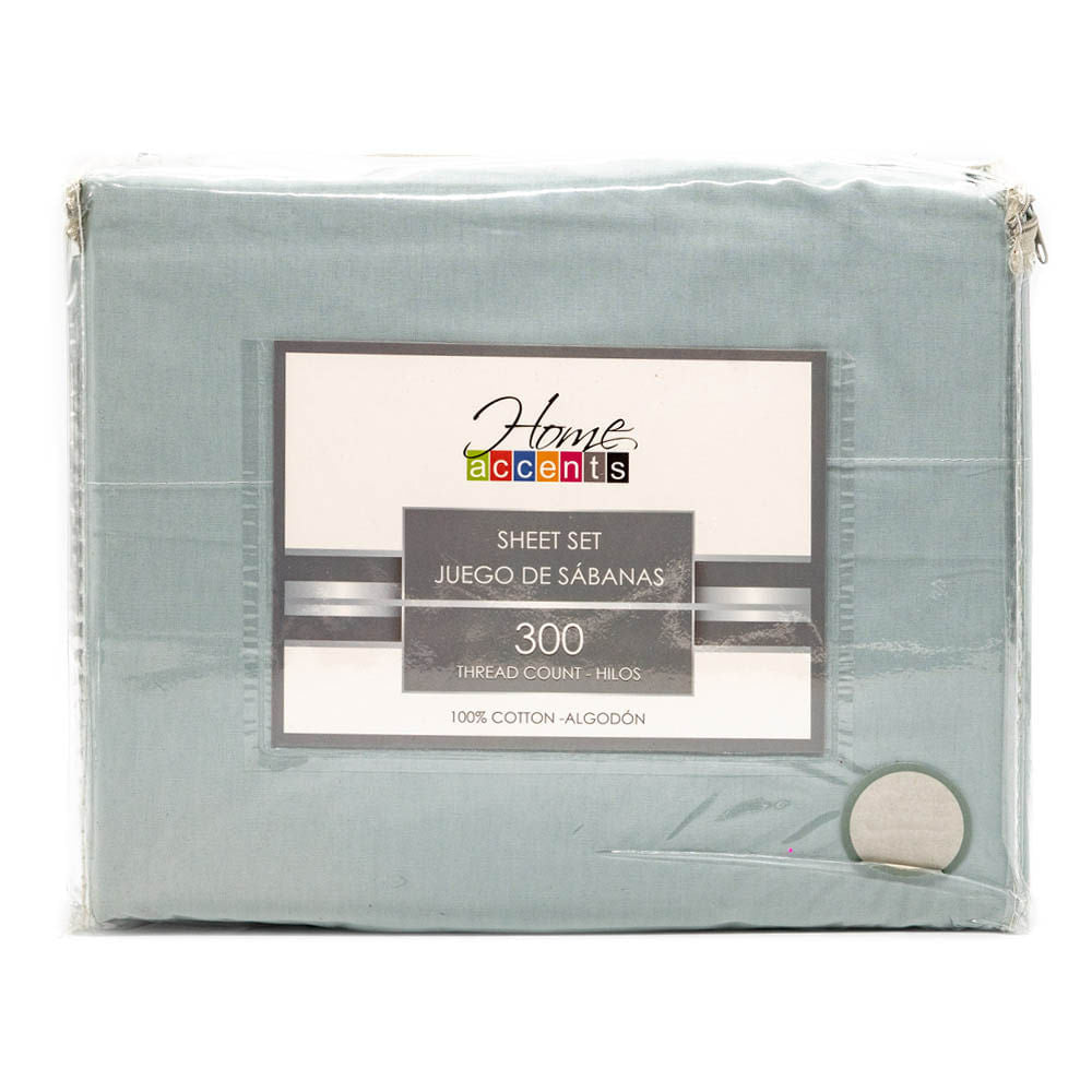 Sabana Home Accents 300 Hilos Set 3 Piezas - TWIN