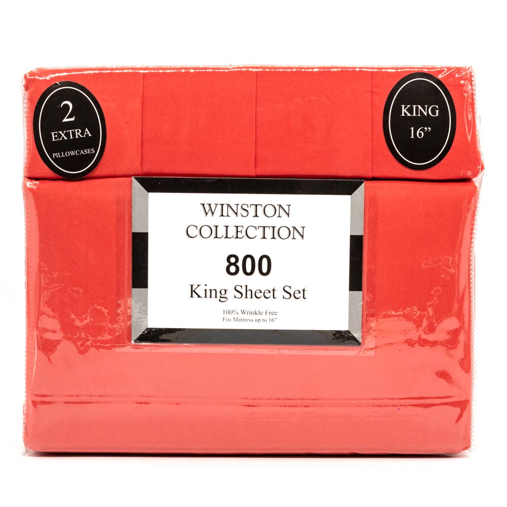 Juego de Sábana King Winston Collection de 6 Piezas - Surtido