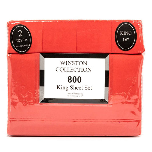 Juego de Sábana King Winston Collection de 6 Piezas - Surtido