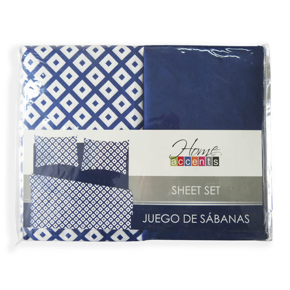 Sabana Royal Home Accents Set de 4 Piezas - FULL