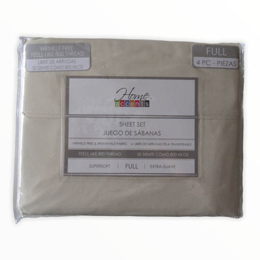 Sábanas Avalon 4 Piezas - FULL