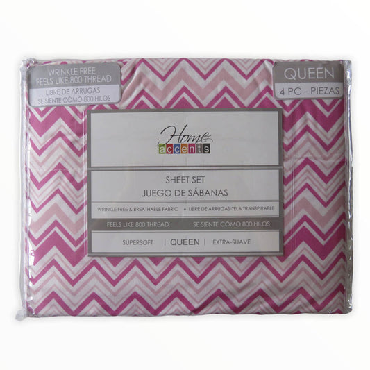 Sábanas Paris Home Accents 4 Piezas - QUEEN