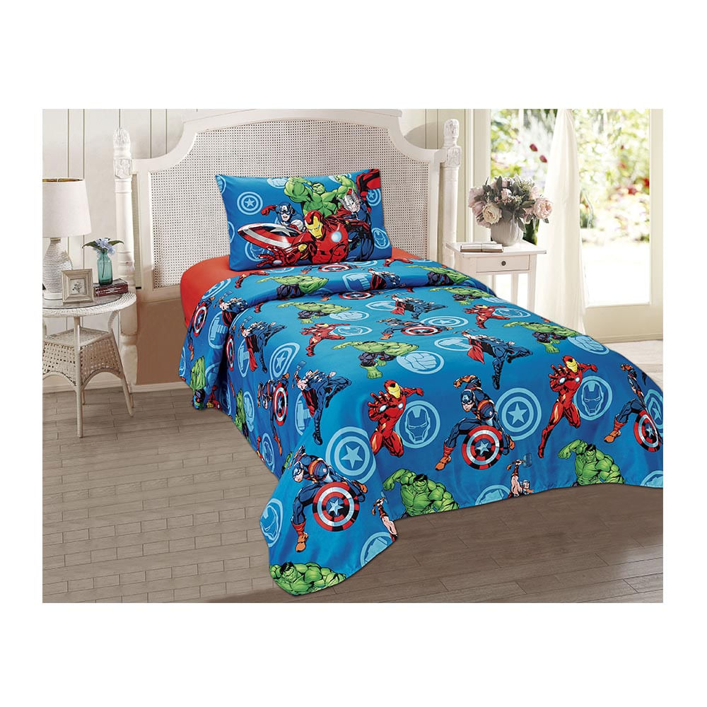 Juego de Sábana Avengers Infantil - TWIN