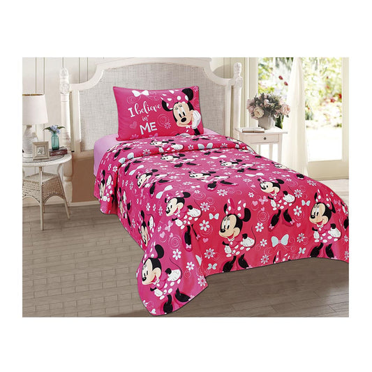 Juego de Sábana Minnie Infantil - TWIN