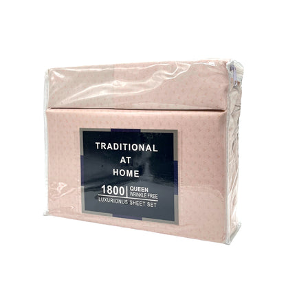 Juego de Sábanas Queen / Hotel Suites / Set de 4 Piezas / Estampada / Surtido