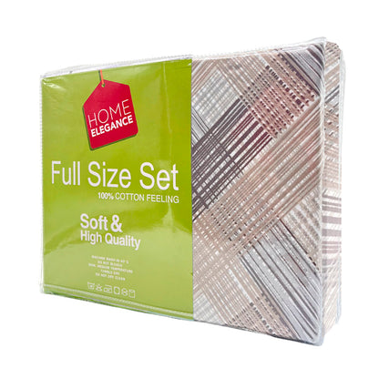 Juego de Sábana Home Elegance de 4 Piezas - Surtido