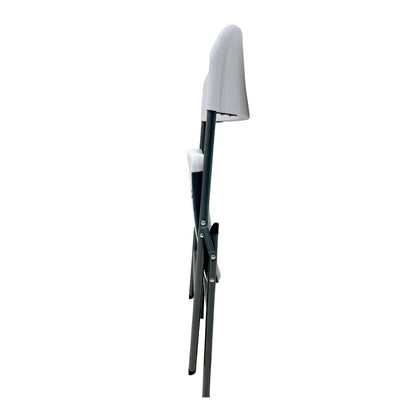 Silla Plegable De Plástico y Metal / Home / Blanco