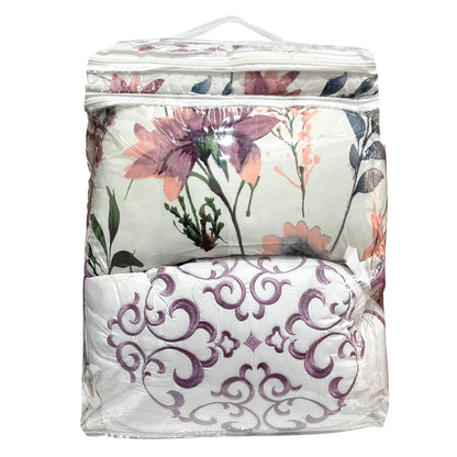 Juego de sobrecama Queen Liverpool 5 piezas Luxury