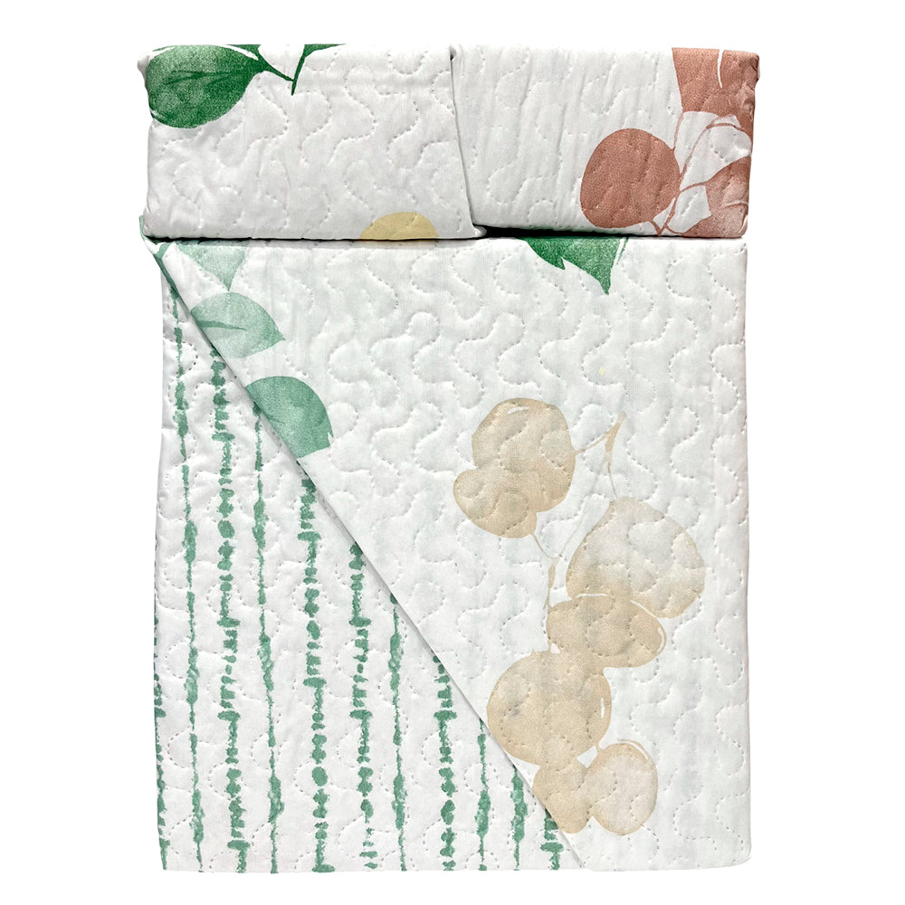 Sobrecama Queen Home Elegance Set 3 Piezas / Estampada / Surtida