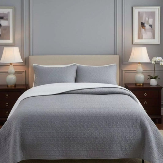 Sobrecama Reversible Queen Home Elegance Set 3 Piezas / Lisa - Surtido - Home Elegance - Titan.com.pa