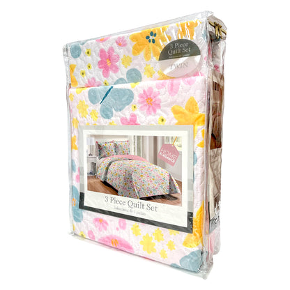 Sobrecama Twin Home Elegance Set 2 Piezas / Estampada / Surtida