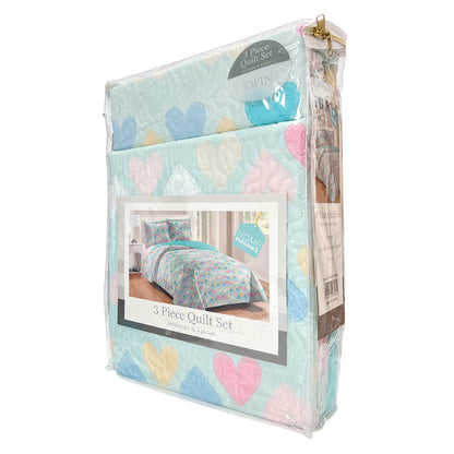 Sobrecama Twin Home Elegance Set 2 Piezas / Estampada / Surtida