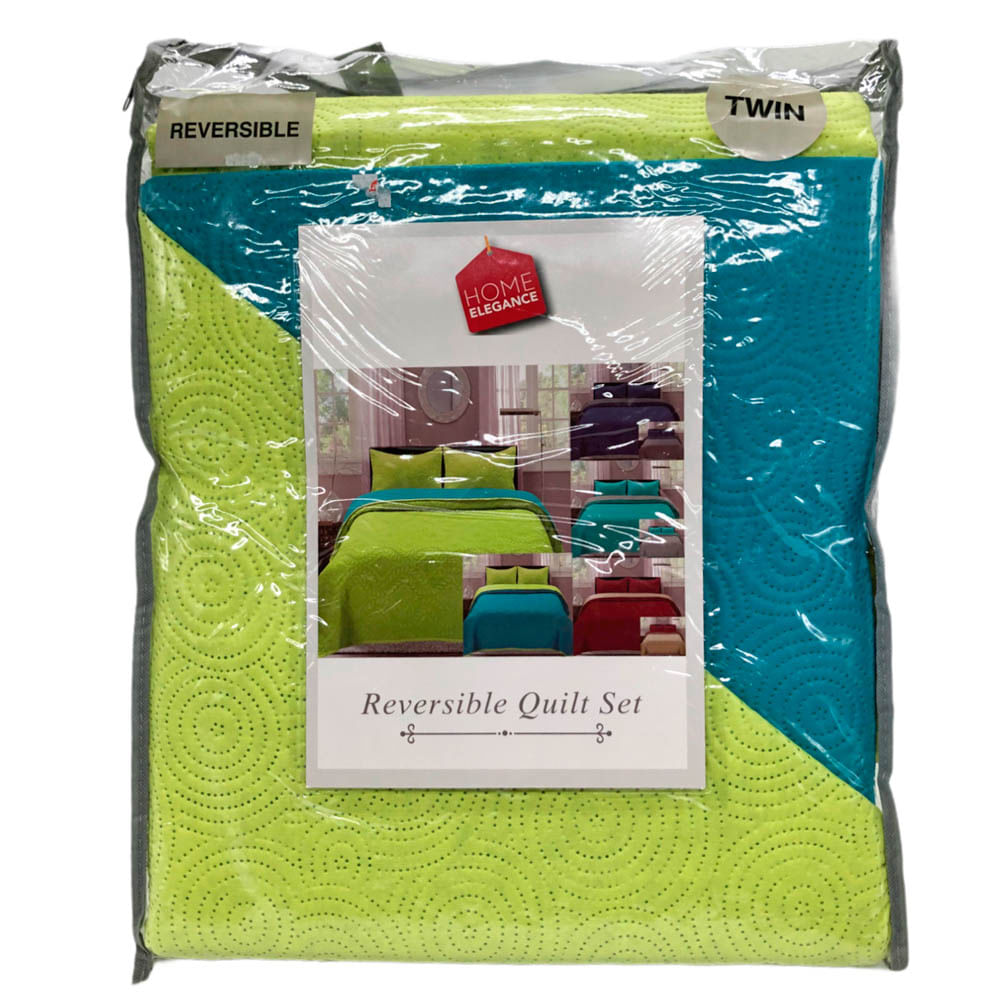 Sobrecama Twin Home Elegance Lisos 2 Piezas - Surtido