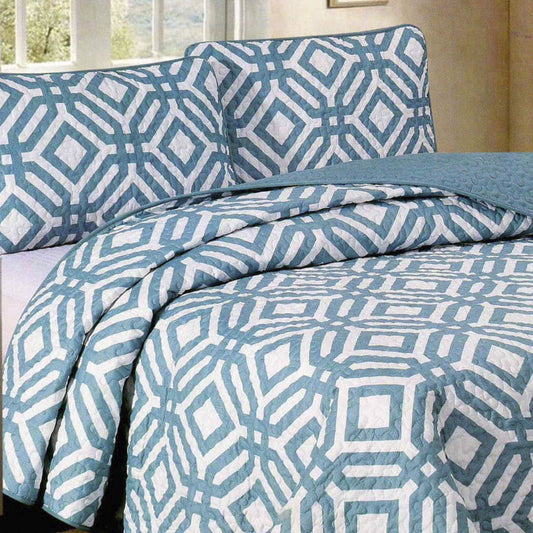 Sobrecama Dakota Home Accents Set de 3 Piezas - FULL - QUEEN